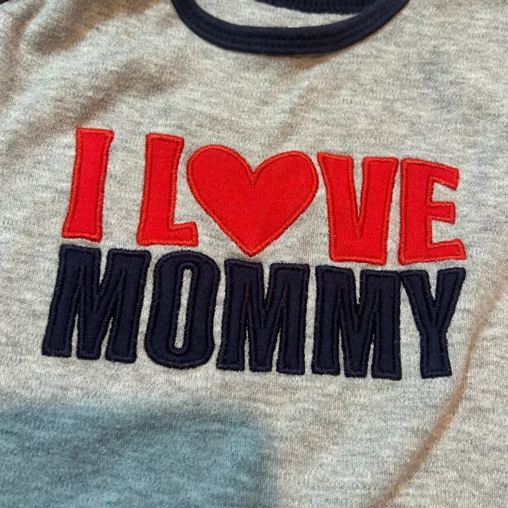 Carters Baby Boy Bodysuit Lot of‎ 4 Blue Red Green Grey 18M 24M Striped Graphic
